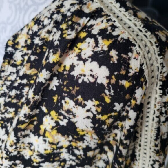 GARCIA DE LA CRUZ Ditsy Floral Midi Dress Sz XL NEW - Picture 3 of 16